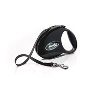 Flexi Style M belt 5 m/25 kg black - Leash