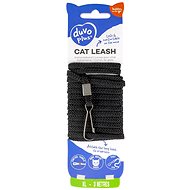 Duvo+ Cat leash long black 3m/6mm - Leash