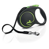 Flexi Black Design L strap 5 m/50 kg green - Leash