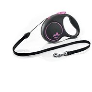 Flexi Black Design S rope 5 m/12 kg pink - Leash