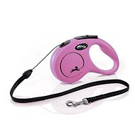 Flexi New Classic S rope 5 m/12 kg pink - Leash