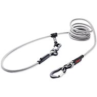 Tamer Easylong Twist mini rope leash grey 4 m - Leash
