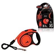 Flexi Xtreme XS belt 3 m/15 kg orange - Leash