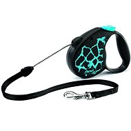Flexi Safari giraffe M rope 5 m/20 kg blue - Leash