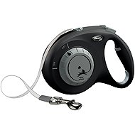Flexi Select M belt 7 m/25 kg black-grey - Leash