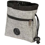 Duvo+ Treat bag with excrement tray grey 7 × 14 × 14cm - Treat Bag