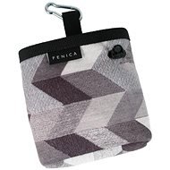 Fenica treat pouch 15 × 10 cm grey - Treat Bag