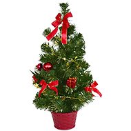 DOMMIO Christmas tree decorated - red, 50 cm - Christmas Tree
