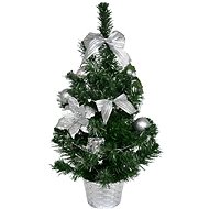 DOMMIO Christmas tree decorated - silver, 50 cm - Christmas Tree