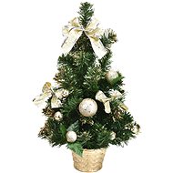 DOMMIO Christmas tree decorated - champagne, 50 cm - Christmas Tree