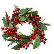 DOMMIO Christmas wreath - with elderberries, 30 cm - Wreath
