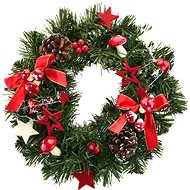 DOMMIO Christmas wreath - with toadstools, 30 cm - Wreath