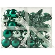 DECOLED Christmas decorations - set, jade green, 30 pcs - Christmas Ornaments