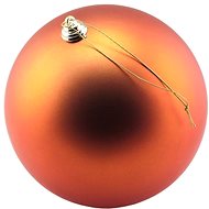 DECOLED Christmas decorations - plastic ball, copper matt, diameter 20 cm - Christmas Ornaments