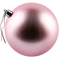 DECOLED Christmas decorations - plastic ball, soft pink matt, diameter 20 cm - Christmas Ornaments