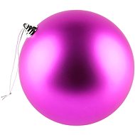 DECOLED Christmas decorations - plastic ball, pink matt, diameter 20 cm - Christmas Ornaments