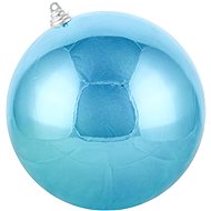 DECOLED Christmas ornaments - plastic ball, turquoise glossy, diameter 20 cm - Christmas Ornaments