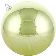 DECOLED Christmas decorations - plastic ball, green glossy, diameter 20 cm - Christmas Ornaments
