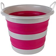 KLNZE LRGE COLLPSBLE BUCKT 30L GRY / PNK - Bucket