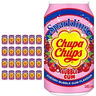 Chupa Chups Cherry gum 345 ml, 24 pcs - Lemonade