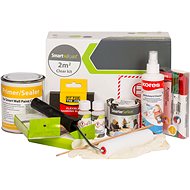 Smart Wall - Transparent Writable Paint 2m2 - Marker Set