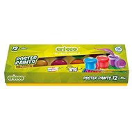 CRICCO in cups, 20 ml x 12 colours - Tempera
