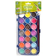 CRICCO 28 mm, 21 colours + brush - Watercolours