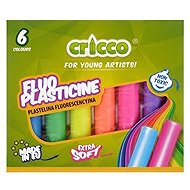 CRICCO Fluo 90 g, 6 colours - Modelling Clay