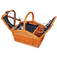 Cilio Picnic Basket SALERNO, Brown, Cilio - Picnic Basket