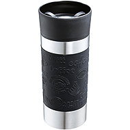 Cilio Thermo mug 360 ml black VIAGGIO - Thermal Mug