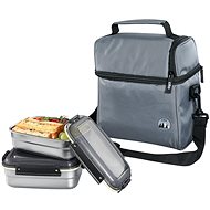 CILIO Cooling bag 6,5 l ROCCA grey, 13,5x22x24 cm - Thermal Bag