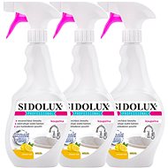 SIDOLUX Professional bathroom active foam 3×500 ml - Bathroom Cleaner