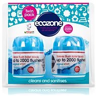 ECOZONE Toilet Freshener and Cleaner 2 × 95g - Eco-Friendly Cleaner