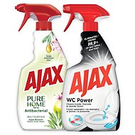 AJAX Spray Duopack (WC + Pure) 500ml + 500ml - Drain Cleaner