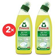 FROSCH EKO WC gél-citrus, 2 × 750 ml - Környezetbarát tisztítószer