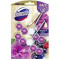 DOMESTOS Aroma Lux Hibiscus Oil & Wild Berries 2×55g - Toilet Block