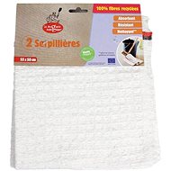 LA DROGUERIE ECOLOGIQUE By Ecodis set of recycled fibre floor cloths 2 pcs - Floorcloth