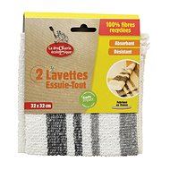 LA DROGUERIE ECOLOGIQUE By Ecodis set of universal wipes made of recycled fibres 2 pcs - Kitchen Towel