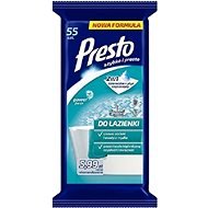 PRESTO bathroom cleaning wipes 55 pcs - Wet Wipes