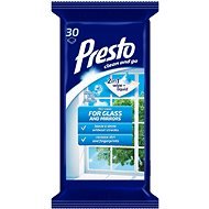 PRESTO cleaning wipes for windows and mirrors 30 pcs - Wet Wipes