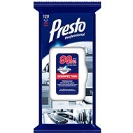PRESTO universal antibacterial and disinfectant wet wipes 120 pcs - Wet Wipes