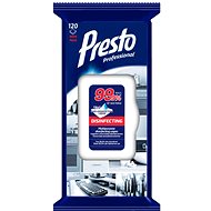 PRESTO universal antibacterial and disinfectant wet wipes 120 pcs - Cleaning Wipes