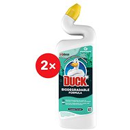 DUCK Coastal Forest biodegradable formula 2×750 ml - Toilet Cleaner