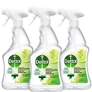 DETTOL Antibacterial surface spray Lime and mint 3×500 ml - Disinfectant