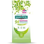 SANYTOL disinfection 94% vegetable wipes 36 pcs - Wet Wipes