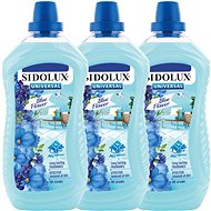 SIDOLUX Universal Soda Power Blue Flower 3×1 l - Floor Cleaner