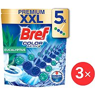 BREF colour Aktiv Eucalyptus 5×50 g - Toilet Block