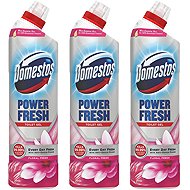 DOMESTOS Triopack Power Fresh Floral 700 ml - Toilet Cleaner