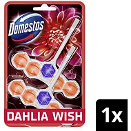 DOMESTOS Aroma Lux Dahlia Wish with concentrated essential oils 2 × 50 g - Toilet Block