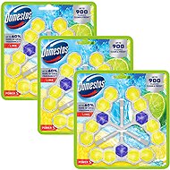 DOMESTOS Triopack Power 5 Lime 3 × 50 g - Toilet Block